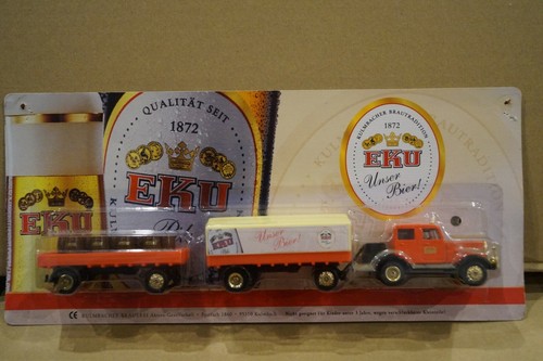 Lkw werbetruck eku mit - mit, zwei