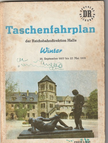 Fahrplan deutsche reichsbahn - fahrplan,