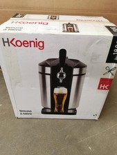 H.Koenig BW1880 Bierzapfanlage, kompatibel mit 5L Universal-Druck-/Nichtdruckfäs