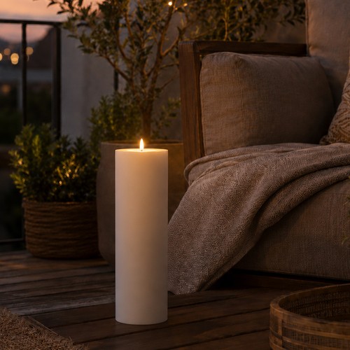 Xxl led kerze outdoorkerze - xxl,