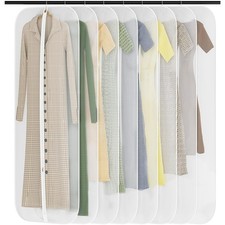 Elegante Kleidersäcke 60x160 cm - 8 Stück Schutz für Anzüge & Abendkleider