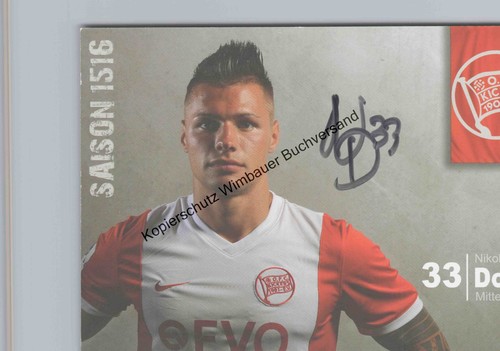 Original autogramm nikolaos - original,