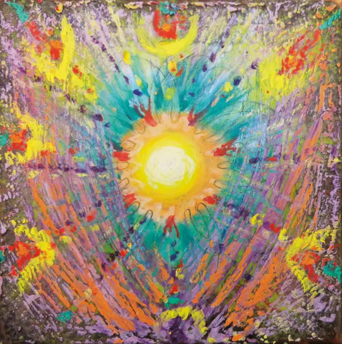 Triptychon erzengel luciel - luciel, |
