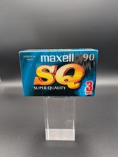 3er Pack Maxell SQ 90 Super Quality - IEC Type II Leerkassette MC Tape