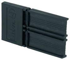 Schwarzes Kunststoff-Etui zur