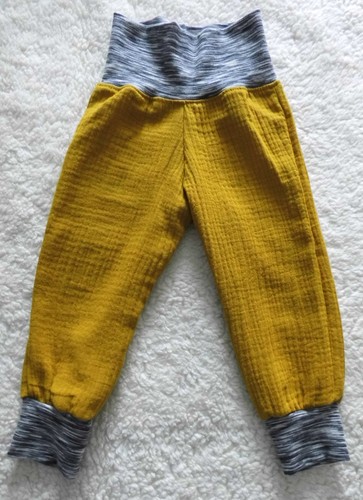 Sommerhose musselinhose - sommerhose, ♥