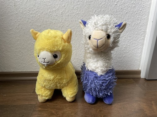 Alpaka lama stofftier - 1x,
