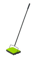 WENKO Teppich Kehrer Boden Reiniger Besen Behälter Fegen Bürste Schmutz Kabellos