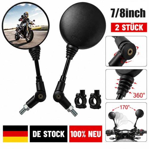 Paar 360 motorrad spiegel - paar, 360°