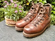 MEINDL ?? Trekking-/Bergstiefel Gr.42 Leder braun Lederfutter 1x getr. NP:269€