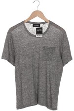 The Kooples T-Shirt Herren Oberteil Shirt Sportshirt Gr. L Leinen Grau #pyjbfvv