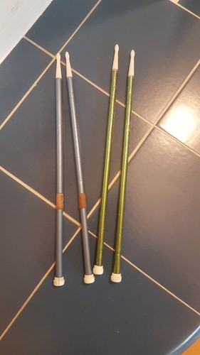 Vintage metall drumsticks - vintage,