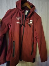 Adidas DSV Jacke Windbreaker Ski Würth Audi Size Herren Gr. XS mit Kapuze 