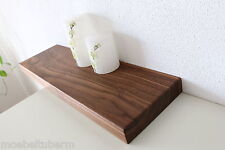 Wandboard Nussbaum Massiv Holz