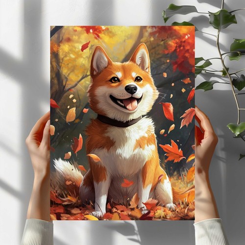 Anime hund premium poster - anime,