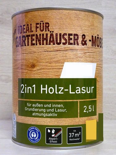 2in1 dünnschicht holzlasur - 2in1,