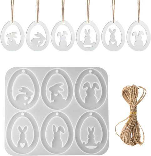 6er set silikonformen - 6er-set, ostern