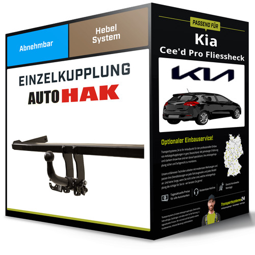 Abnehmbare anhängerkupplung - abnehmbare,