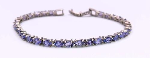 Tansanit armband 925 - tansanit,