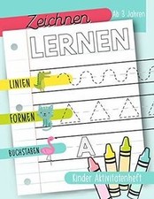 Zeichnen lernen: Linien Formen Buchstaben: Kinder... | Buch | Zustand akzeptabel