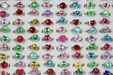 100 mädchen kinderringe - mädchen,