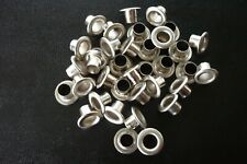 36 Stück Hohlnieten Silberfarben-Größe 5mm-Lochdurchmesser 4mm-Kopfbreite 8mm 