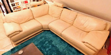 Leder couch garnitur echtes - garnitur,