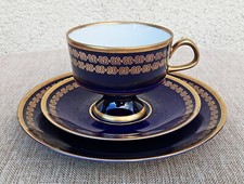 Sammeltassen Gedeck Fine China Lichte Porzellan Echt Kobald