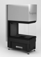 Kamineinsatz 🟡 VHB Heizeinsatz Ofen Kamin Holzofen VOLCANO 3PLUh B 11KW U-Ra.