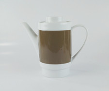 Melitta Hamburg 2025 Braunes Band - Braun - Kanne - Kaffeekanne H:18cm - Retro ✅