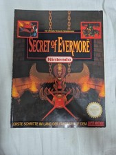 Secret of Evermore Lösungsbuch Spieleberater SNES Super Nintendo