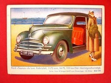 1952 Serie: Vom Wikingerschiff zum Düsenjäger N° 100  FORD TAUNUS de Luxe