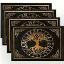 4x Yggdrasil Lebensbaum Runen