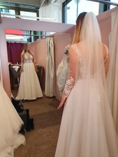 Brautkleid 36 gebraucht Mit Schleier