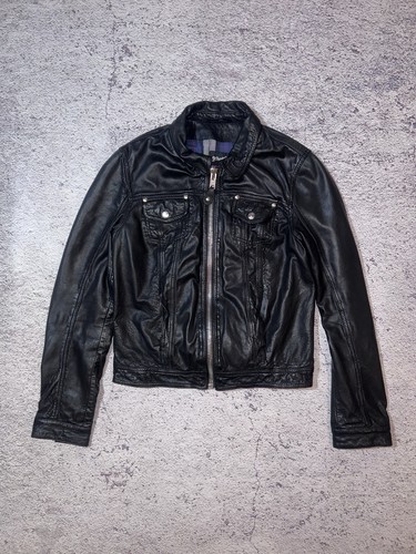 Schott nyc schwarze bikerjacke - schott,