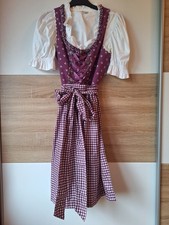Hammerschmid Dirndl Größe 34 mit Bluse, Trachtenkleid - super Zustand