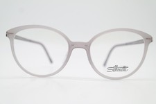 Brille Silhouette SPX 1594 TITAN Transparent Bronze Silber Oval eyeglasses Neu