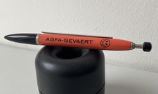 Alter AGFA GEVAERT Kugelschreiber Reklame Werbung Stift Rarität 1970er