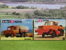 Kibri 10106 10218 H0 Bausatz FAUN LKW + Scania OVP (VH) C1037