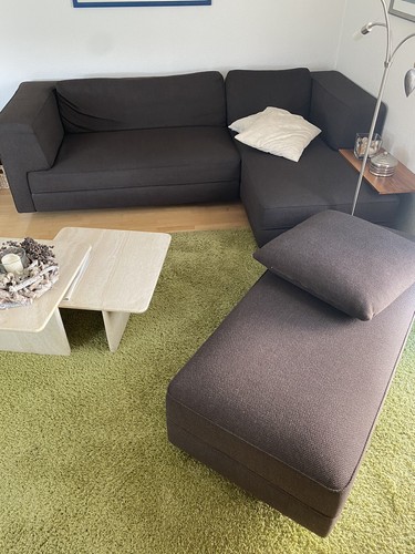 Sofa mit hocker - sofa,