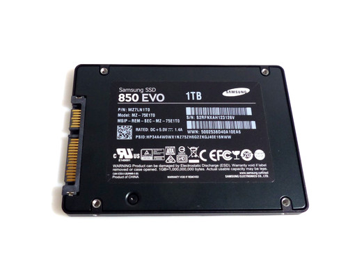 Samsung 850 evo 1tb ssd - 850, 2,5"