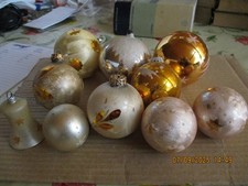 weihnachtskugeln aus den 60-70zigern