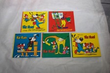 Fix und Foxi Fensterputzer, 5 verschiedene Malheftchen