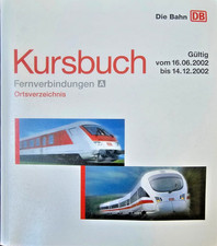 DB Kursbuch 2002 Sommer  Teil
