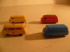 Espewe - Barkas B1000 - Krankenwagen/Feuerwehr/Kasten - DDR - 4 St.  - 1:87