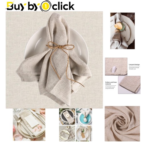 Beige stoffservietten 40x40 - beige,