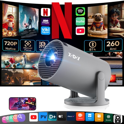 Mini beamer projektor uhd - beamer, 4k