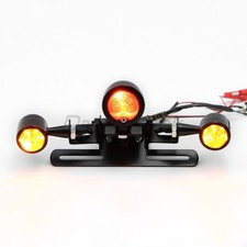 Motorrad Rücklicht Kennzeichen Halter Fahrlicht Bremslicht Blinker Blinklicht