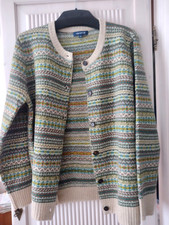 Highmoor Frankonia Strickjacke Pullover Schurwolle Gr. 48 (44/46)