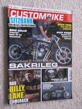 Custombike Heft 8/2016; Yamaha XVS; Yamaha SR 400; Harley Evo-Softail; Z 1000